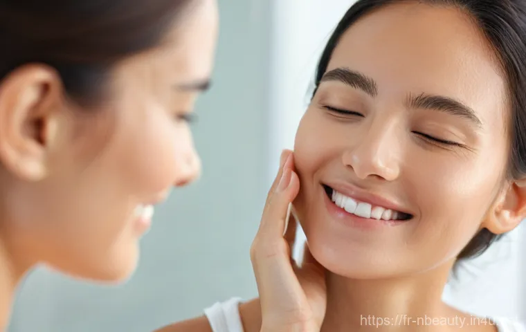 천연화장품 미백 효과 성분 - **Prompt 1: "Radiant Woman with Natural Botanicals"**
    A serene young woman, appearing to be in h...